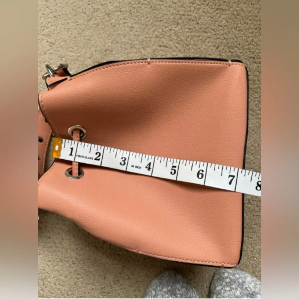 Zara Pink Mini Bucket Bag NWOT Never Worn — Cute Crossbody Summer Bag - Picture 4 of 9